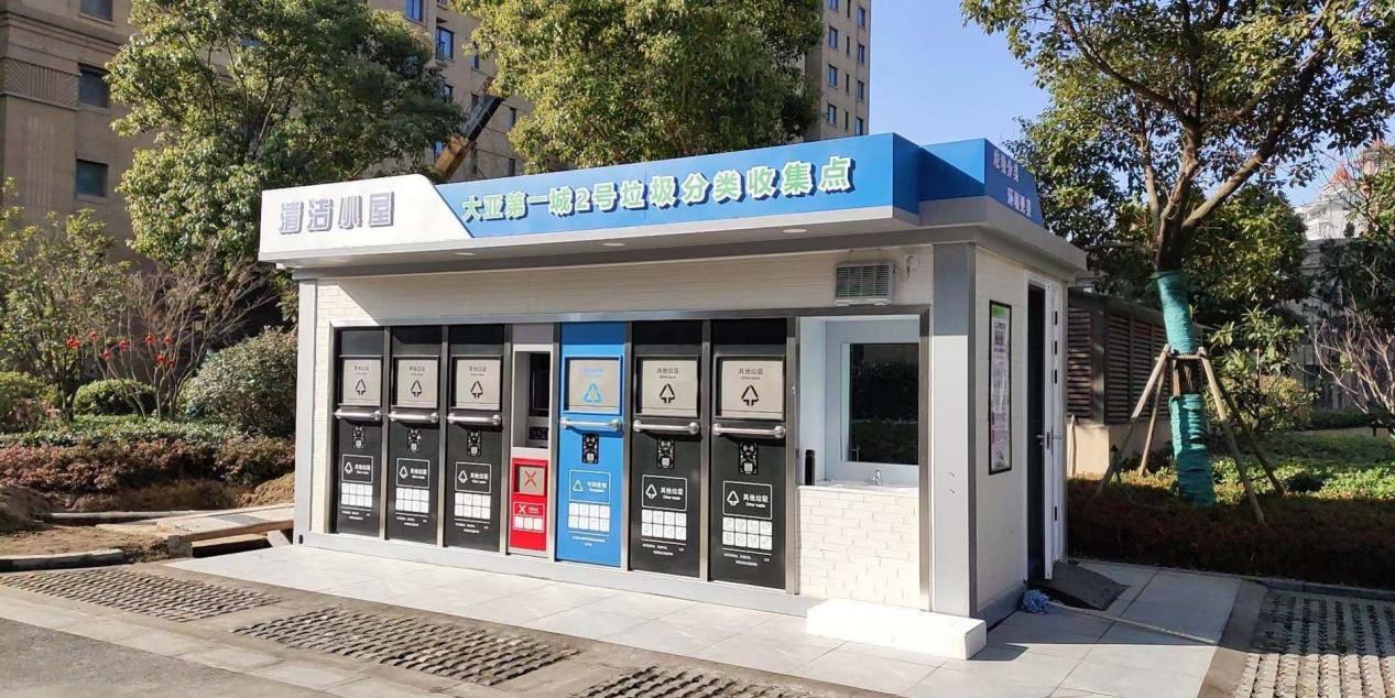 華展貓先生，智能垃圾分類房，垃圾分類屋，環(huán)保屋，垃圾分類收集房