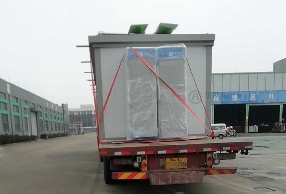 鹽城垃圾分類投放站，四分類垃圾房，智能分類垃圾房，垃圾分類箱房