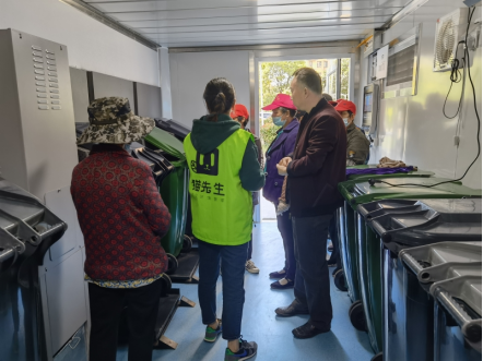 貓先生生活垃圾四分類，智能分類垃圾房，廚余垃圾分類