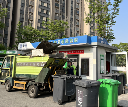 貓先生智能垃圾房，社區(qū)垃圾分類站，小區(qū)垃圾集中投放點生產(chǎn)廠家