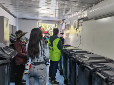 貓先生智能垃圾分類房，社區(qū)垃圾分類收集點(diǎn)，生活垃圾投放房生產(chǎn)廠家