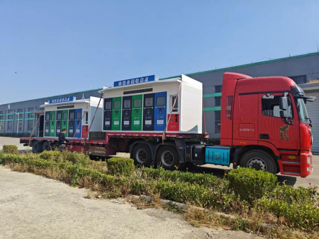 貓先生智能垃圾分類，小區(qū)垃圾房廠家，專業(yè)垃圾收集站制造