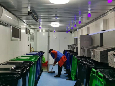 智能垃圾分類房，清潔小屋，垃圾分類收集站，分類垃圾亭生產(chǎn)廠家