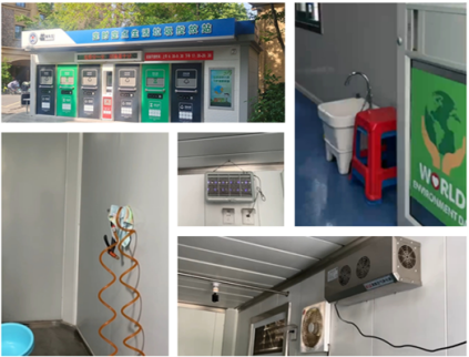 江蘇智能分類(lèi)垃圾房，清潔小屋，垃圾分類(lèi)收集站生產(chǎn)廠家