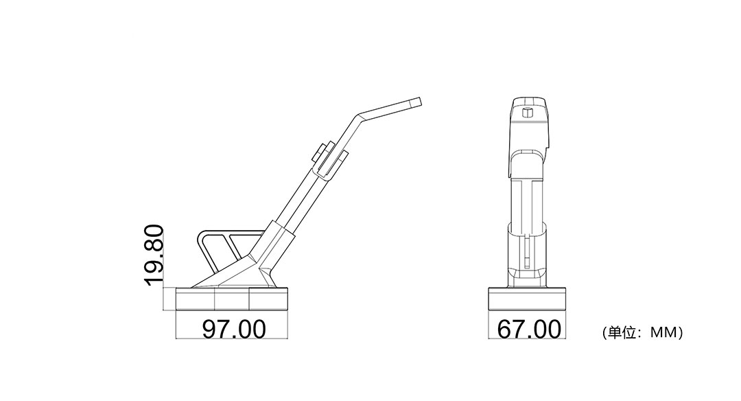 充電腳撐，無線充電腳撐，電動車充電腳撐，無線充電配件