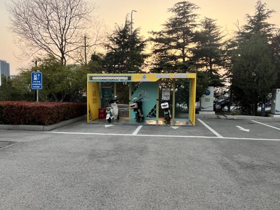 電瓶車智能無線充電站，分時租賃電動車，分時租賃電動自行車，兩輪電動車無線充電項目g